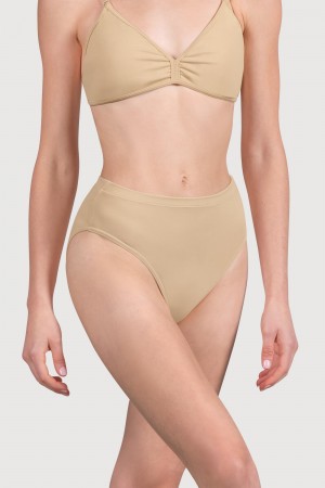 Biancheria Intima Bloch Aquila High Vita Donna Sabbia | QITUV83088