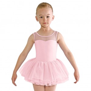 Body Bloch Emica Sweetheart Tank Tutu Bambino Rosa | ITIIZ70478