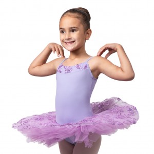 Body Bloch Perlaida' Sequin Overlay Tutu Bambino Lilac | ITEGJ67254