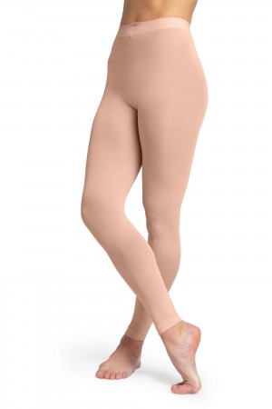 Collant Bloch Contoursoft Footless Donna Rosa | SITVO45340