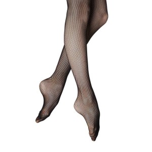 Collant Bloch Traditional Fishnet Footed Bambino Nere | ITJZR65742