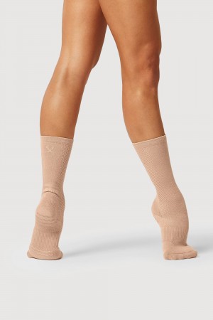 Contemporaneo Bloch Dance Sock Donna Sabbia | ITDYB34050