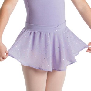 Gonne Bloch Olesia Sequin Spotted Bambino Lilac | GITEC68845