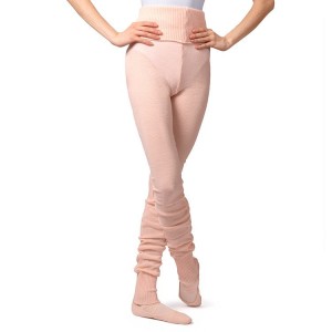 Maglieria Bloch Full Length Roll Vita Womens Warmup Pant Donna Rosa | ITIIZ37444