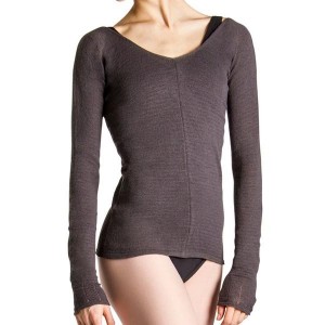 Maglieria Bloch Kara Long Sleeve Donna Charcoal | ZITNQ20384