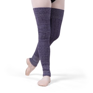 Maglieria Bloch Knit Long Costine Legwarmers Uomo Purple/Silver | EITVG56140