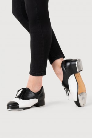 Tap & Scarpe da palcoscenico Bloch Jason Samuels Smith Donna Black/White | ITQCS49314