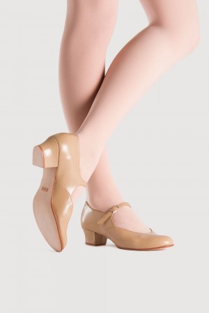 Tap & Scarpe da palcoscenico Bloch Showstopper Donna Tan | ITNZX48528