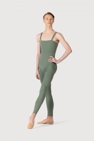 Unitard Bloch Curtis Tank Cinturino Seamed Uomo Army | ITXMI97543