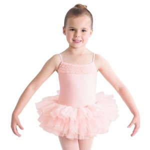 Vestito Bloch Desdemona Leotard Bambino Rosa Chiaro | UITTG84339