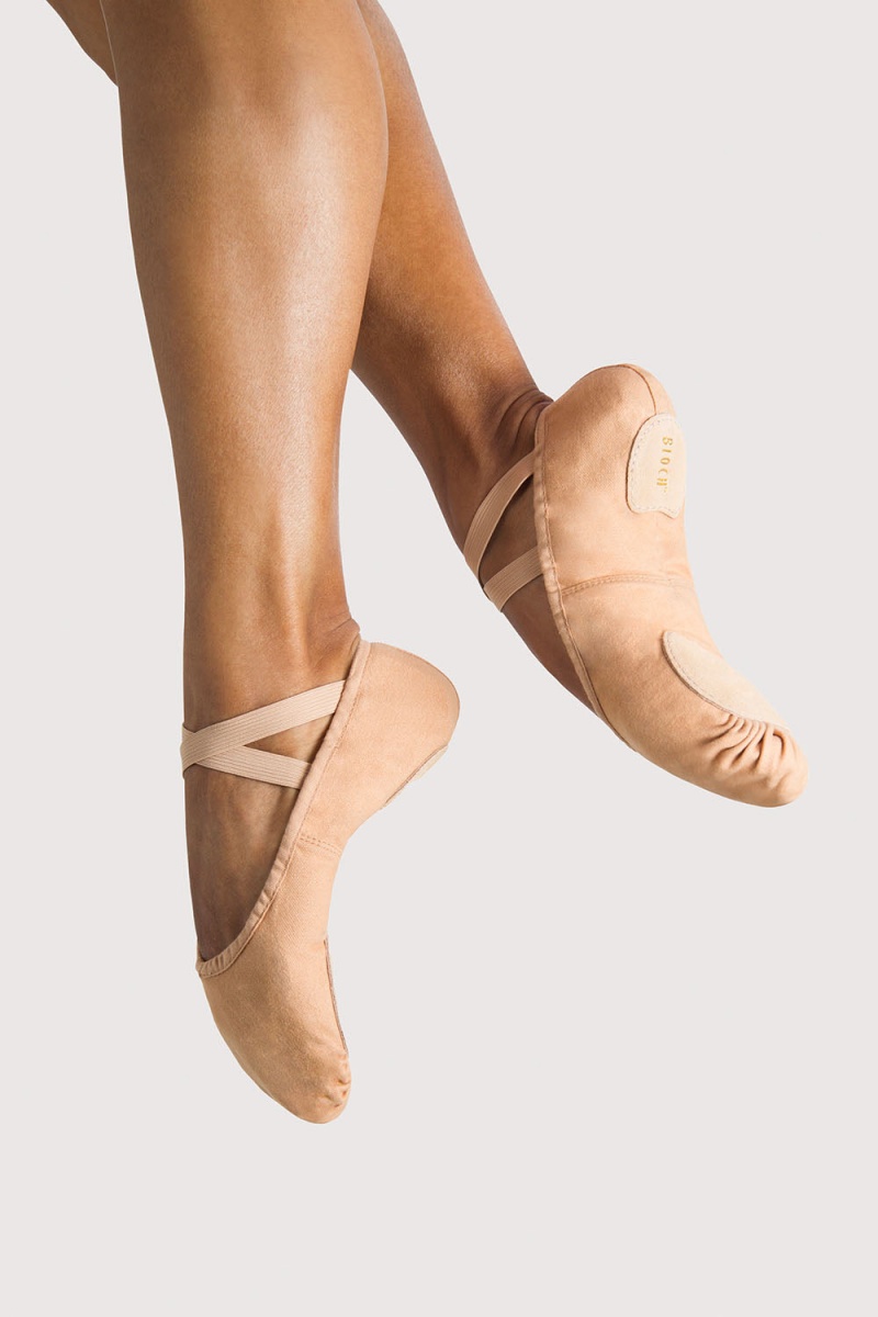 Ballerine Bloch Proform Tela Uomo Sabbia Chiaro | ITXBR87488