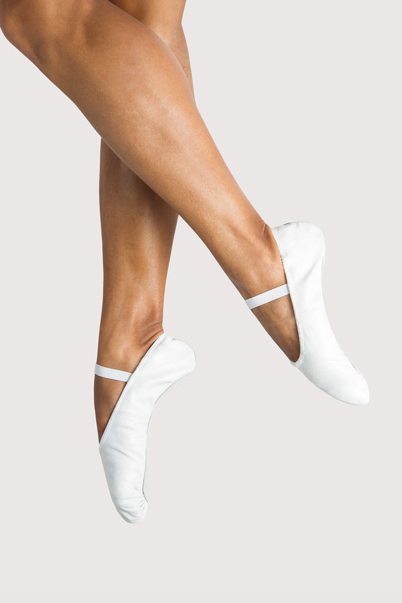 Ballerine Bloch Prolite Pelle Uomo Bianche | TITPQ40752