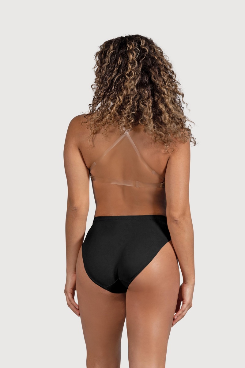 Biancheria Intima Bloch Aquila High Vita Donna Nere | ZITMJ14035