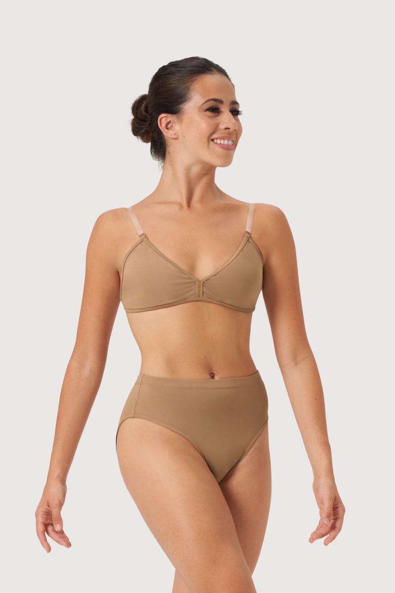 Biancheria Intima Bloch Aquila High Vita Donna Tan | ITCVG83294