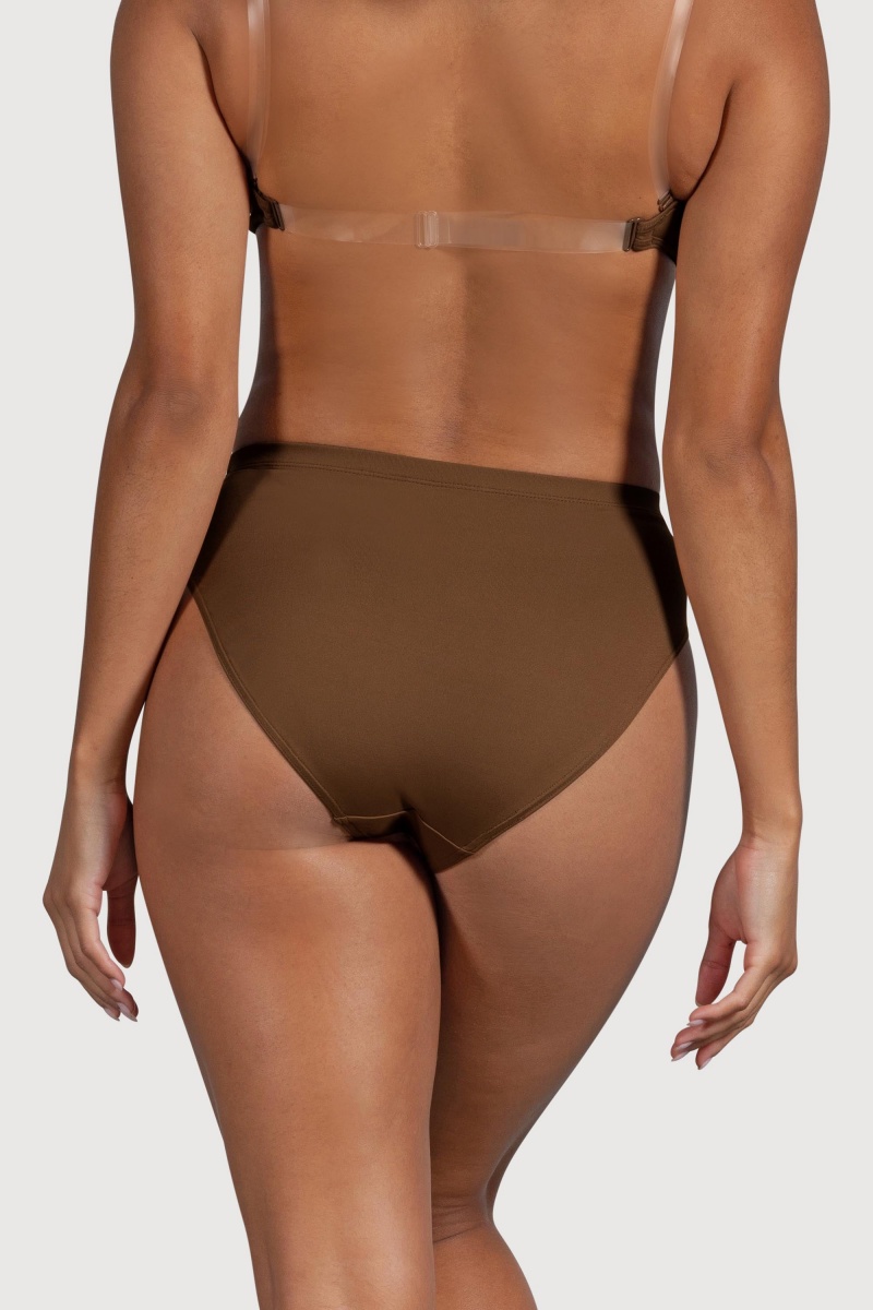 Biancheria Intima Bloch Aquila High Vita Donna Cocoa | ITNEJ47796