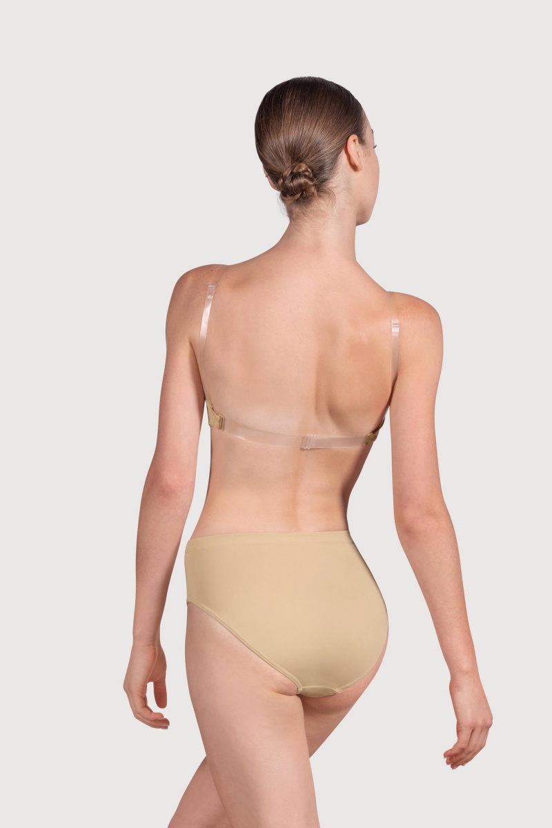 Biancheria Intima Bloch Deva V Front Donna Sabbia | ZITMJ32899