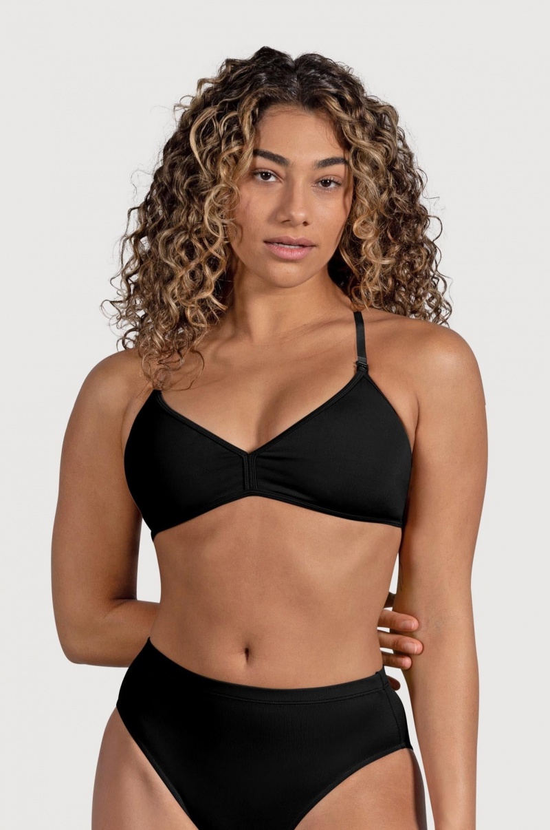 Biancheria Intima Bloch Deva V Front Donna Nere | ITJKU78352