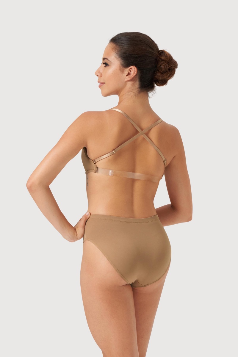 Biancheria Intima Bloch Deva V Front Donna Tan | ITQAV76409