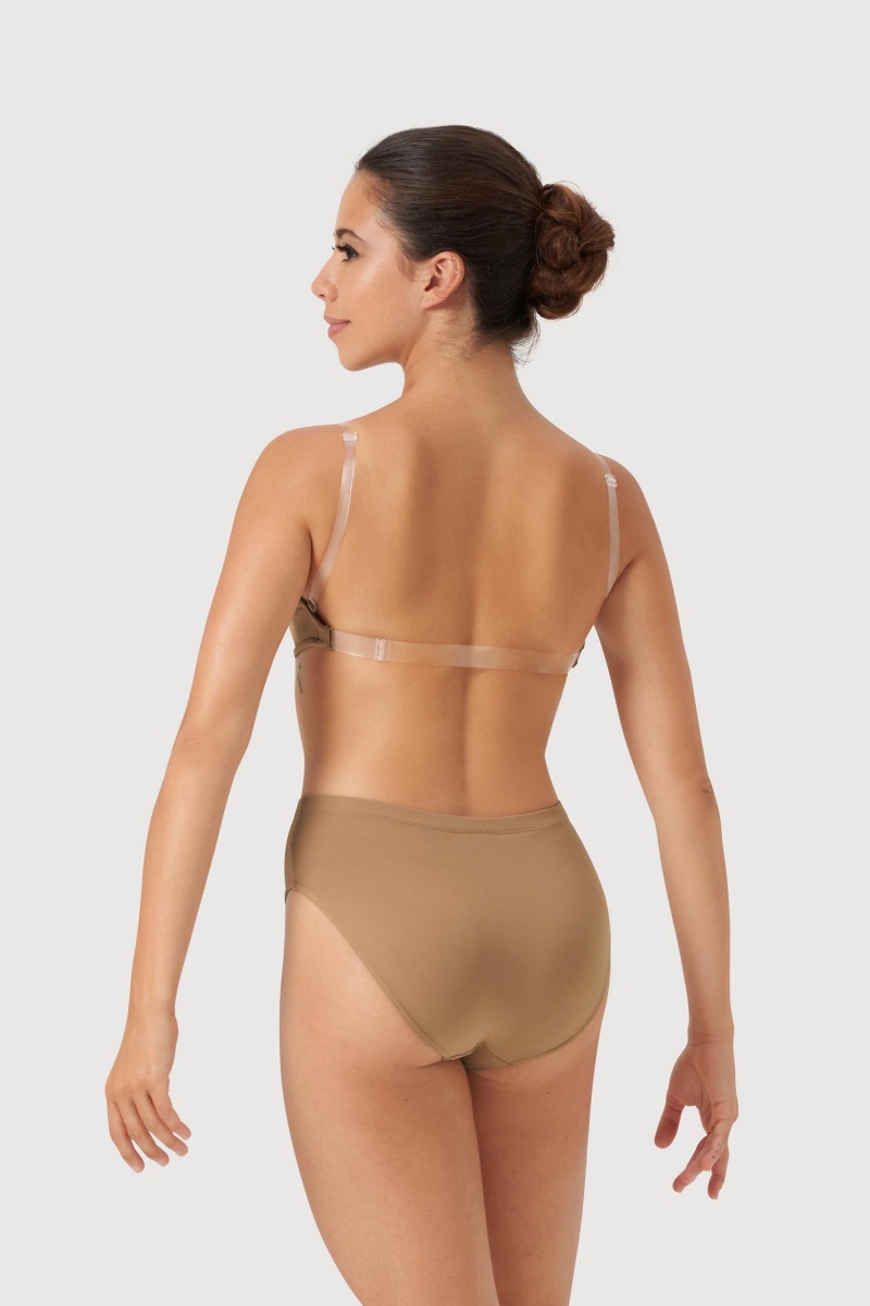 Biancheria Intima Bloch Deva V Front Donna Tan | ITQAV76409