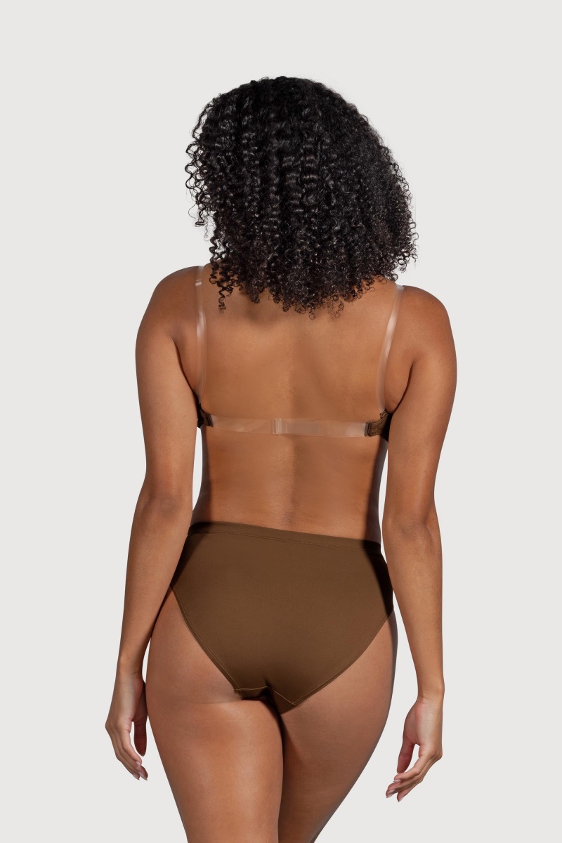 Biancheria Intima Bloch Deva V Front Donna Cocoa | ITJKU20469