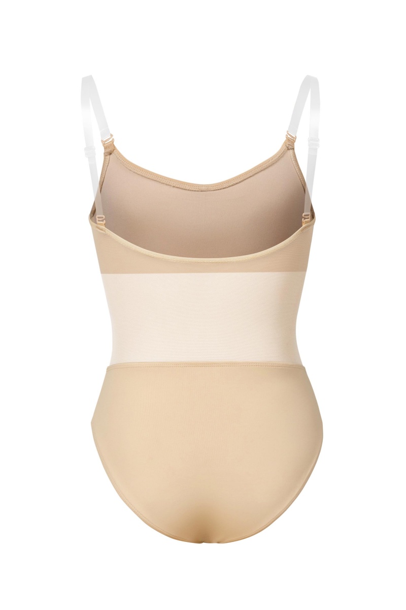 Biancheria Intima Bloch Sunna Mesh Panel Body Liner Bambino Sabbia | DITKV64857