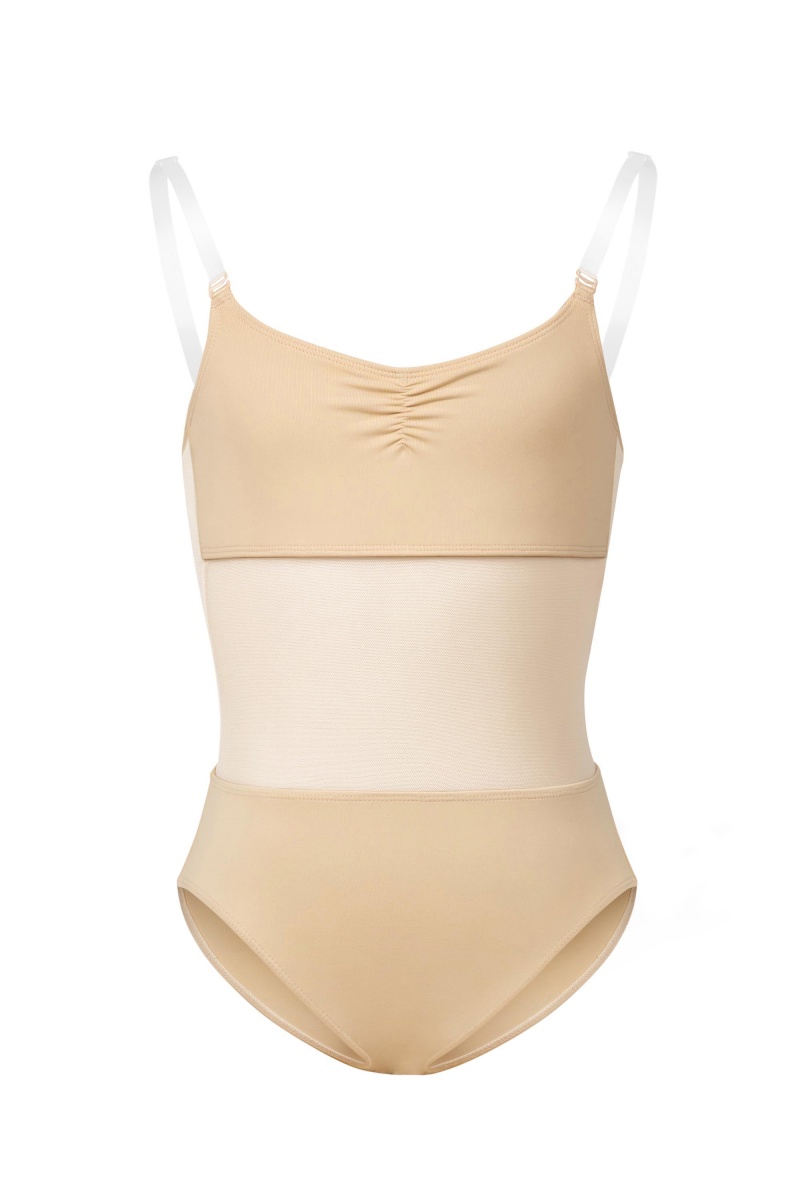 Biancheria Intima Bloch Sunna Mesh Panel Body Liner Bambino Sabbia | DITKV64857