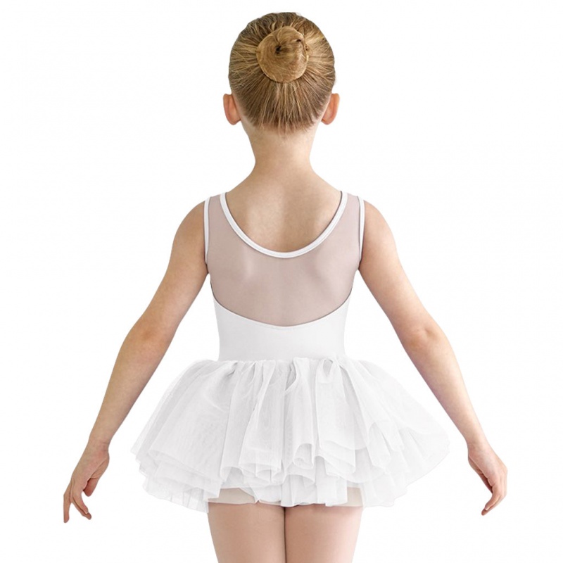 Body Bloch Emica Sweetheart Tank Tutu Bambino Bianche | ITQAV50686