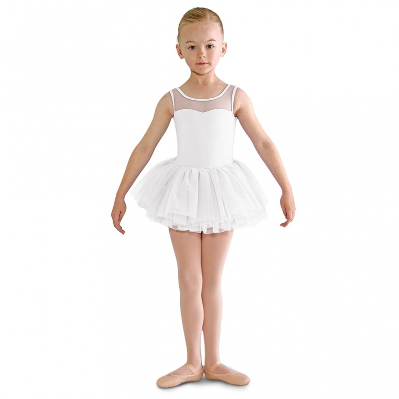 Body Bloch Emica Sweetheart Tank Tutu Bambino Bianche | ITQAV50686