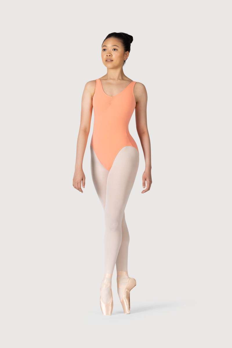 Body Bloch Gathered Front With Low Back Donna Guava | ITZPD54089