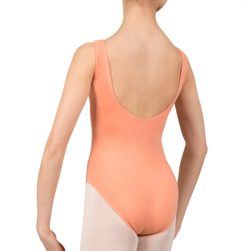 Body Bloch Gathered Front With Low Back Bambino Guava | ITIIZ85332