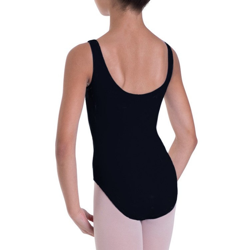 Body Bloch Overture Odetta Senza Maniche Pleat Bambino Nere | UITTG35387