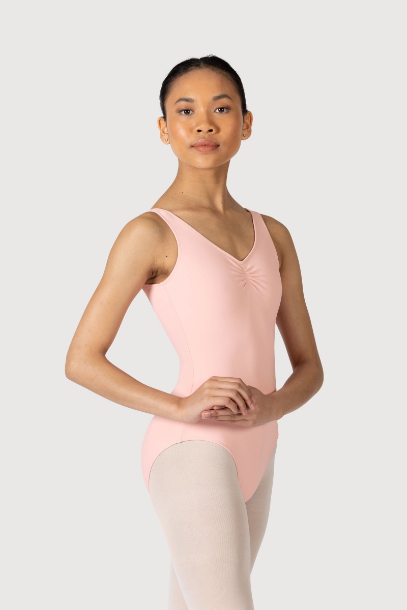 Body Bloch Overture Odetta Senza Maniche Pleat Donna Rosa | ITDYB39433