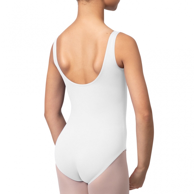 Body Bloch Overture Ondina Princess Seam Bambino Bianche | FITUI76095