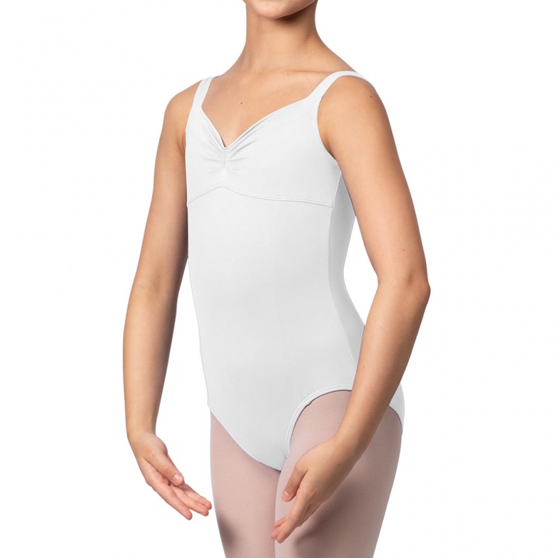 Body Bloch Overture Ondina Princess Seam Bambino Bianche | FITUI76095