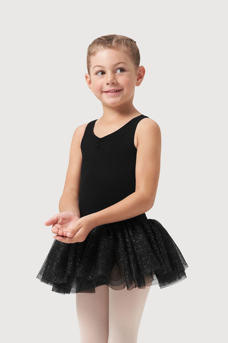 Body Bloch Sparkle Tank Tutu Bambino Nere | AITDF67815