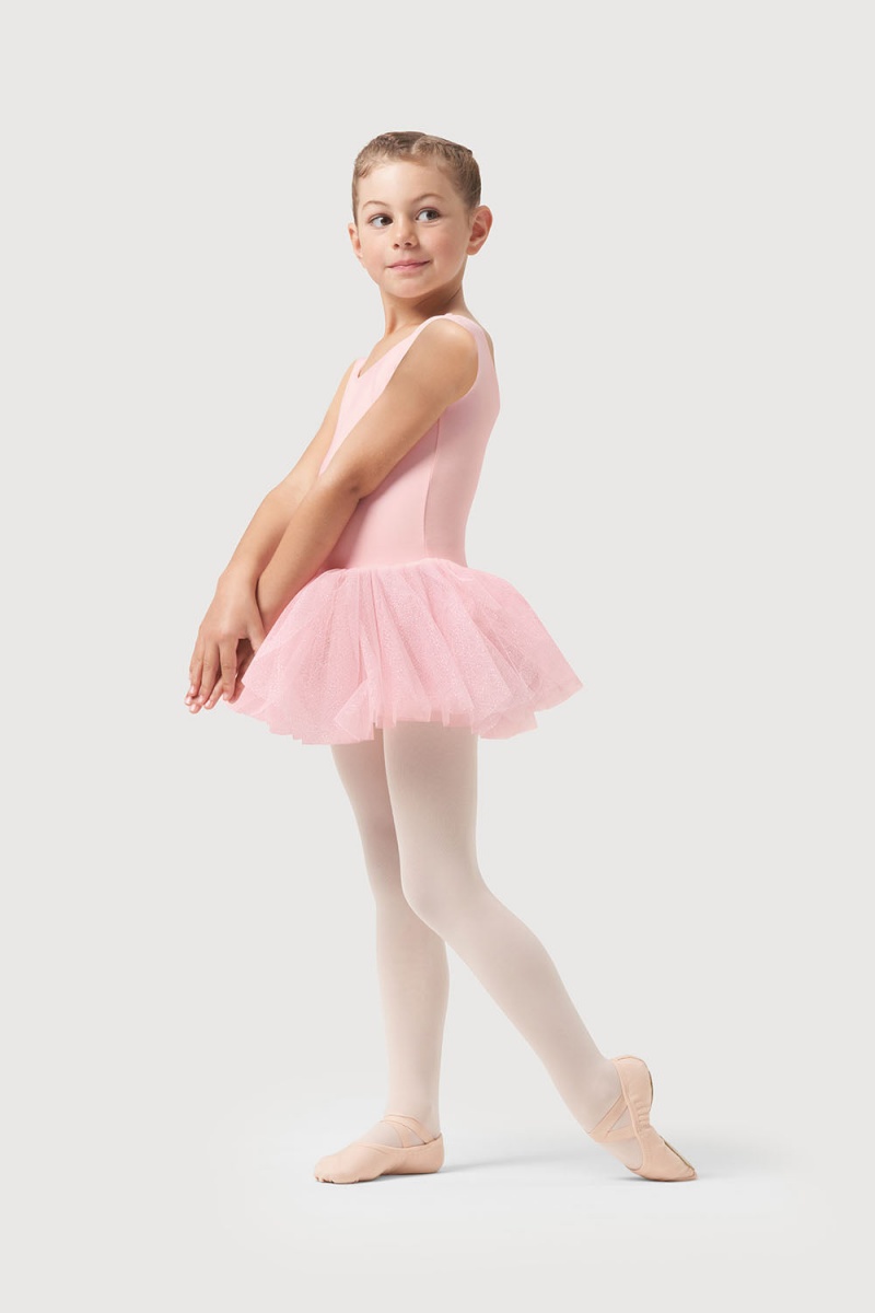 Body Bloch Sparkle Tank Tutu Bambino Rosa | ITCVG68450