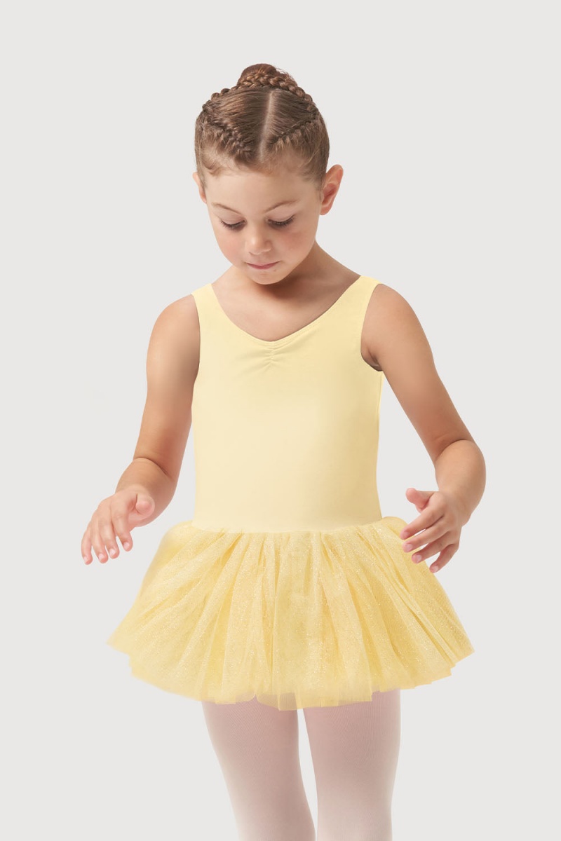 Body Bloch Sparkle Tank Tutu Bambino Sunshine | XITBH14693