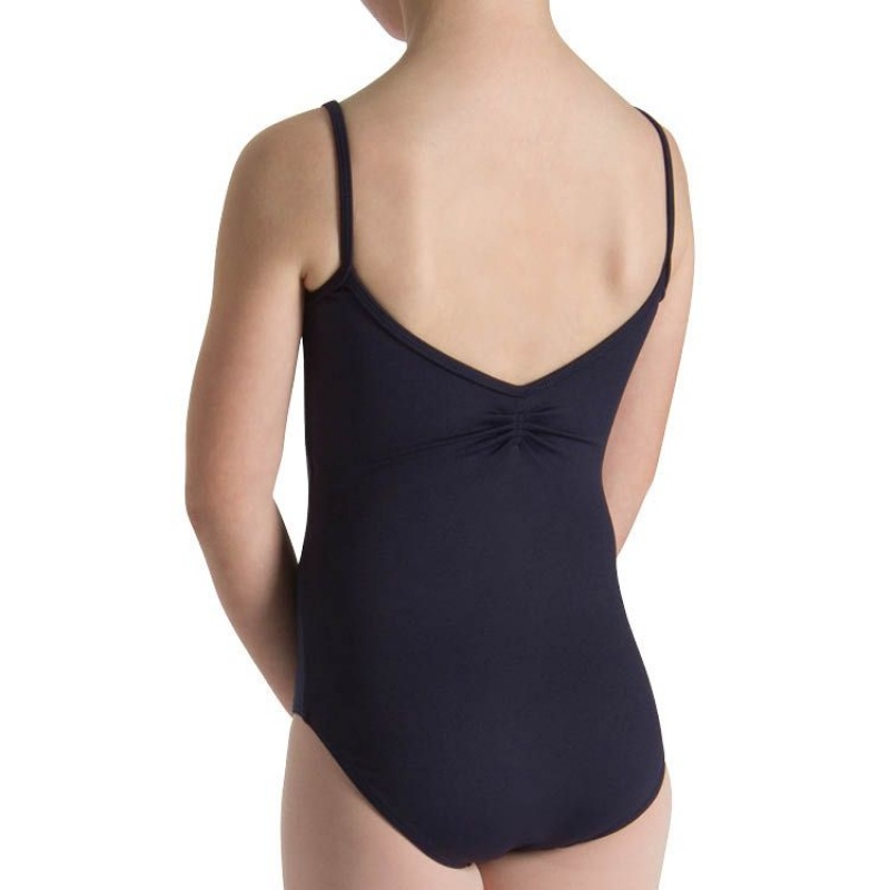 Body Bloch Teresa Pinch Front And Back Bambino Blu Marino | FITHY11160