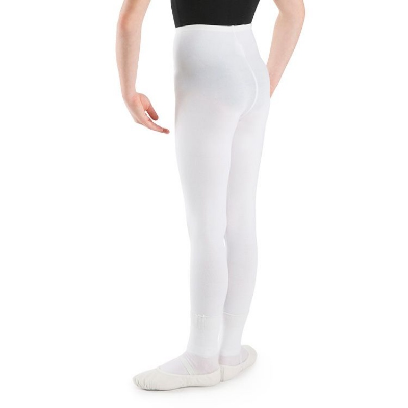 Collant Bloch Dale Footless Bambino Bianche | UITND29890