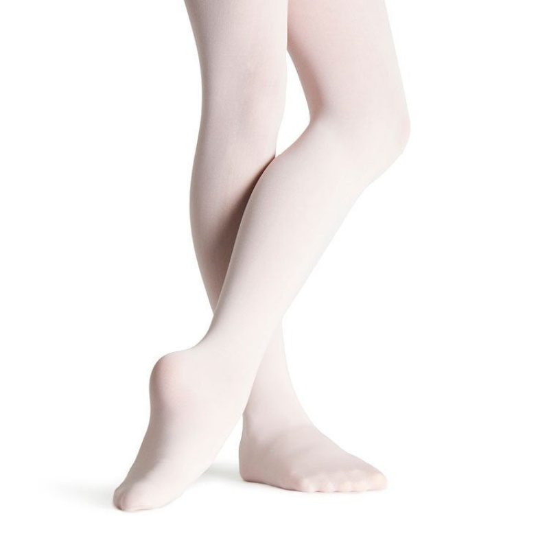 Collant Bloch Elite Footed Bambino Rosa | BITSO73945