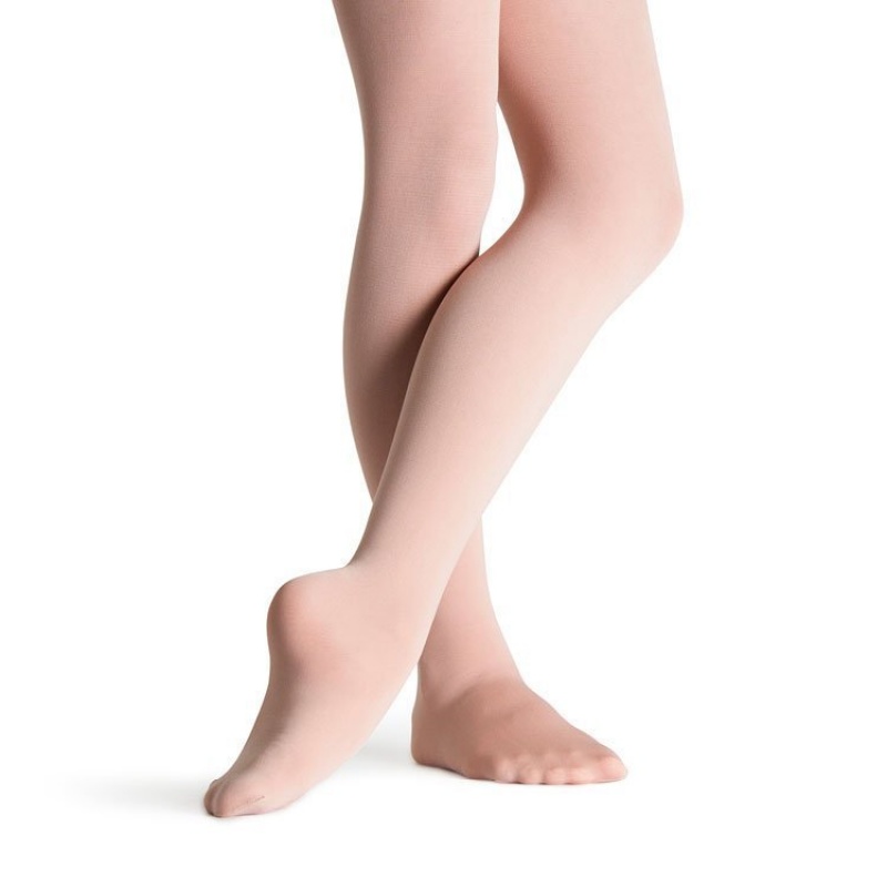 Collant Bloch Embrace Footed Bambino Rosa | QITUV52634