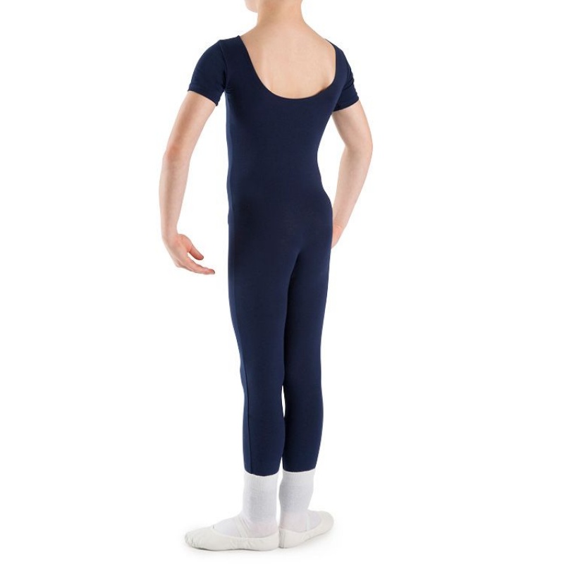 Collant Bloch Matt Unitard Bambino Blu Marino | ITJBT57225