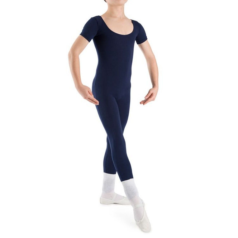 Collant Bloch Matt Unitard Bambino Blu Marino | ITJBT57225