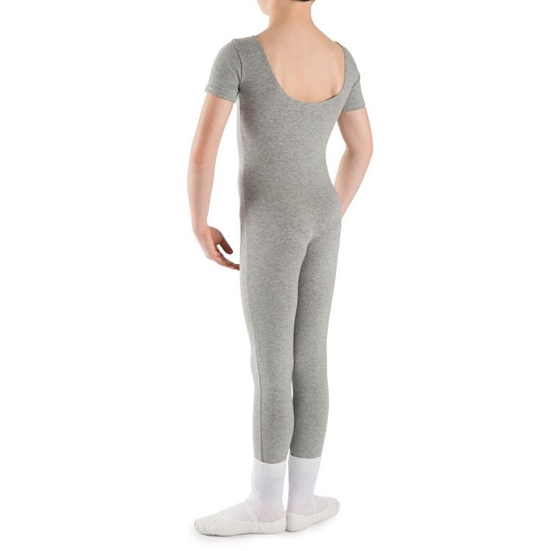 Collant Bloch Matt Unitard Bambino Grigie | ITXMI89254