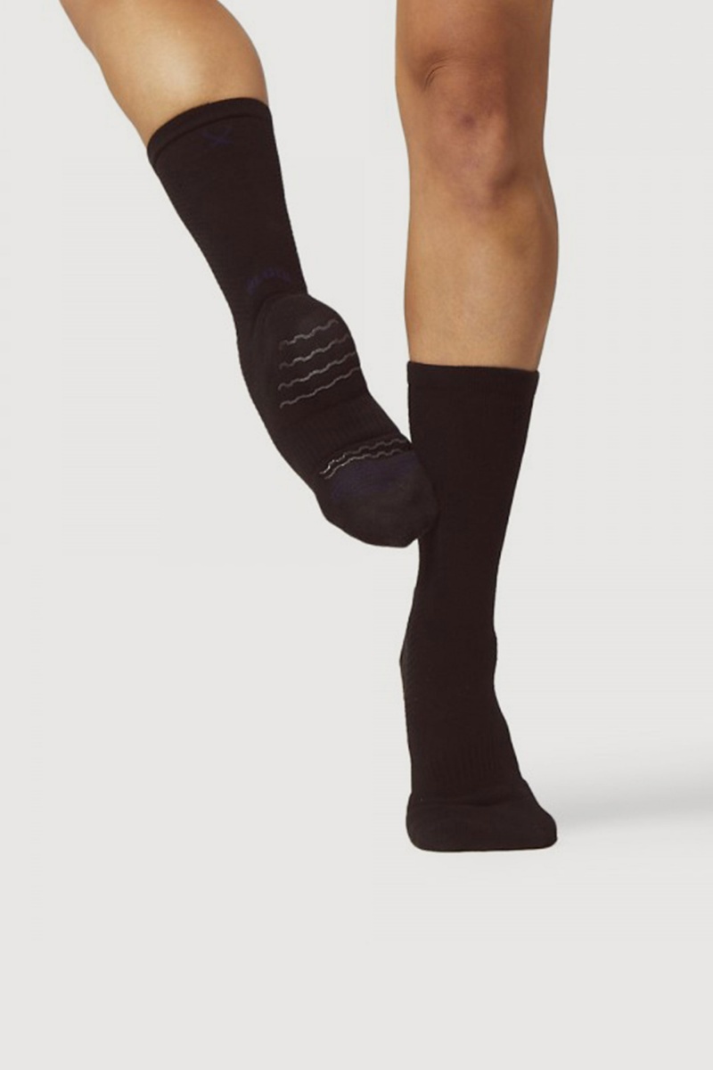 Contemporaneo Bloch Dance Sock Donna Nere | ITEGJ33778