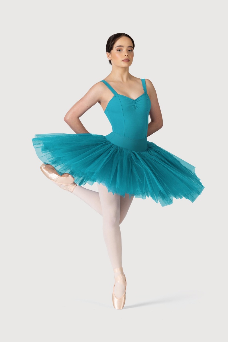 Gonne Bloch Classiche Practice ½ Tutu Donna Teal | ITNEJ45341