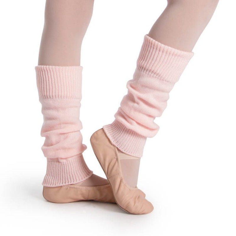 Maglieria Bloch Ankle Legwarmers Bambino Rosa | SITNY62612