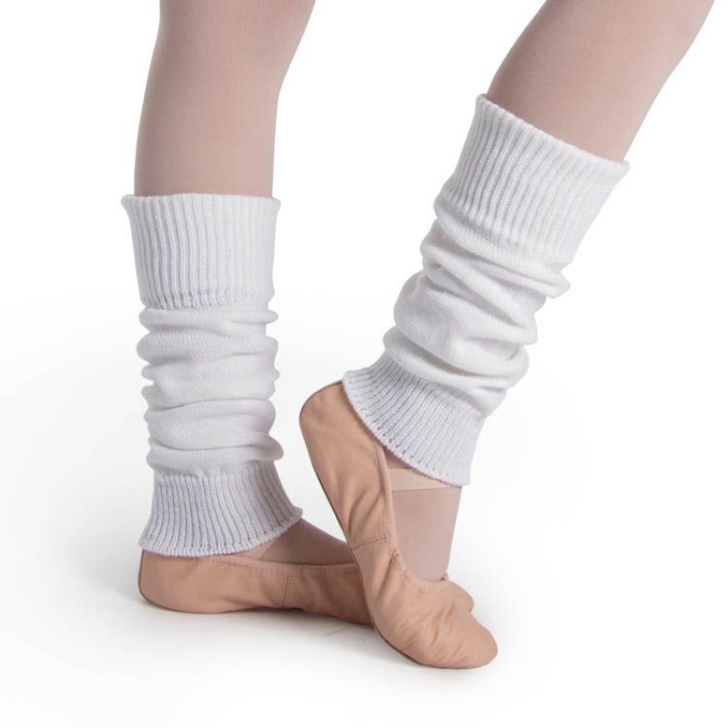 Maglieria Bloch Ankle Legwarmers Bambino Bianche | AITDF41663