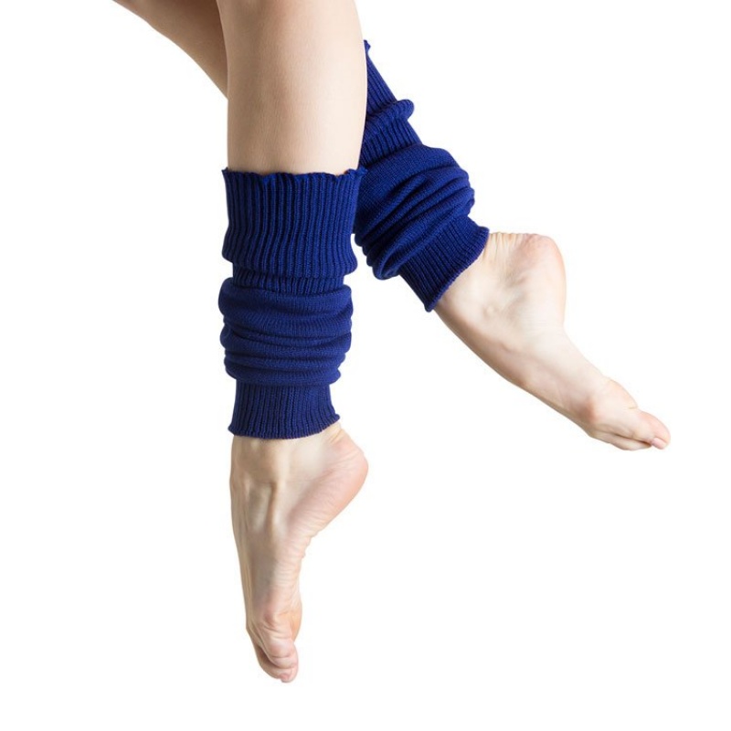 Maglieria Bloch Anna Legwarmers Donna Blu Reale Blu | QITWA16926