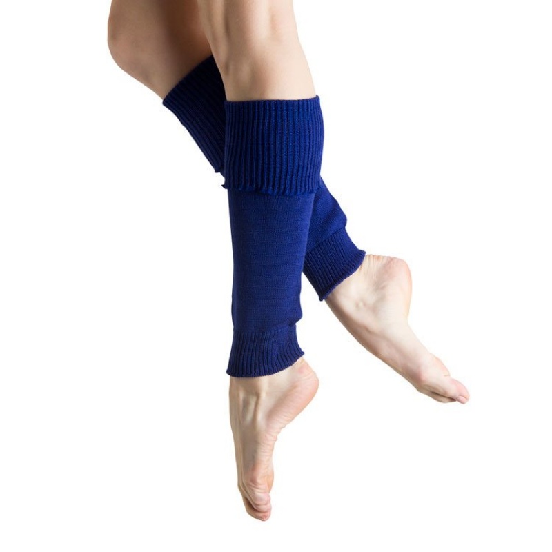 Maglieria Bloch Anna Legwarmers Donna Blu Reale Blu | QITWA16926